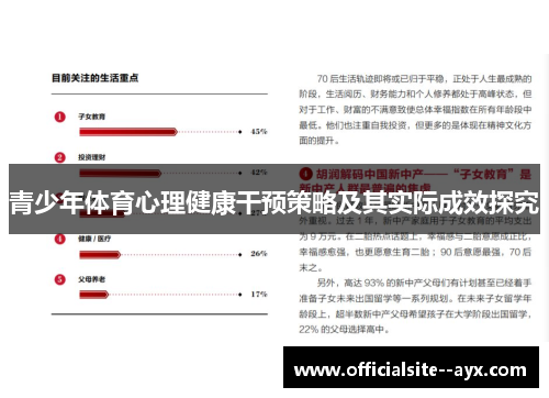青少年体育心理健康干预策略及其实际成效探究 青少年体育心理健康干预策略及其实际成效探究