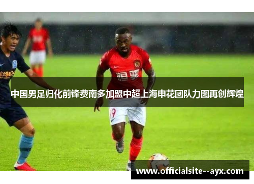 中国男足归化前锋费南多加盟中超上海申花团队力图再创辉煌 中国男足归化前锋费南多加盟中超上海申花团队力图再创辉煌